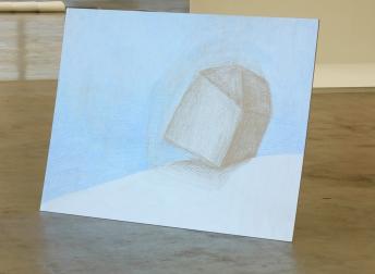 Projection film loop 'And the House turned on its Head' 